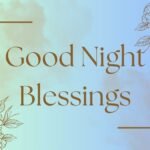 Good Night Blessings