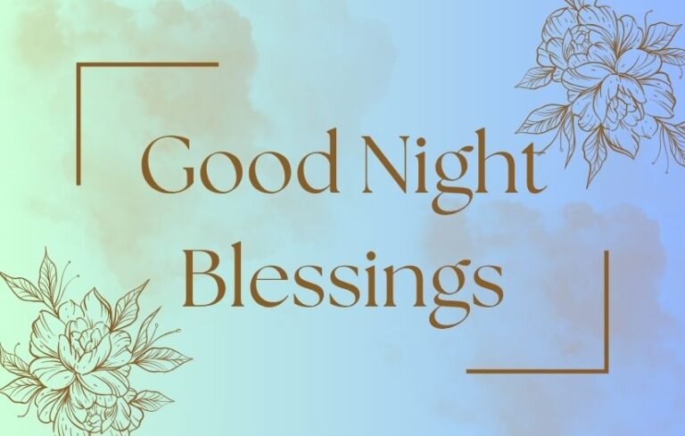 Good Night Blessings